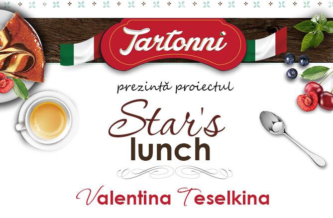 Star's lunch: Valentina Teselkina
