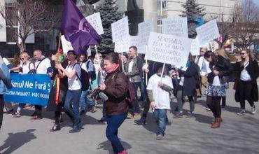 В Кишинёве состоялся марш против дискриминации по признаку пола