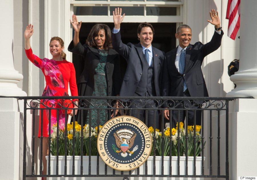 Soția prim-ministrului canadian a purtat ținutele unui designer român la întâlnirea cu familia Obama