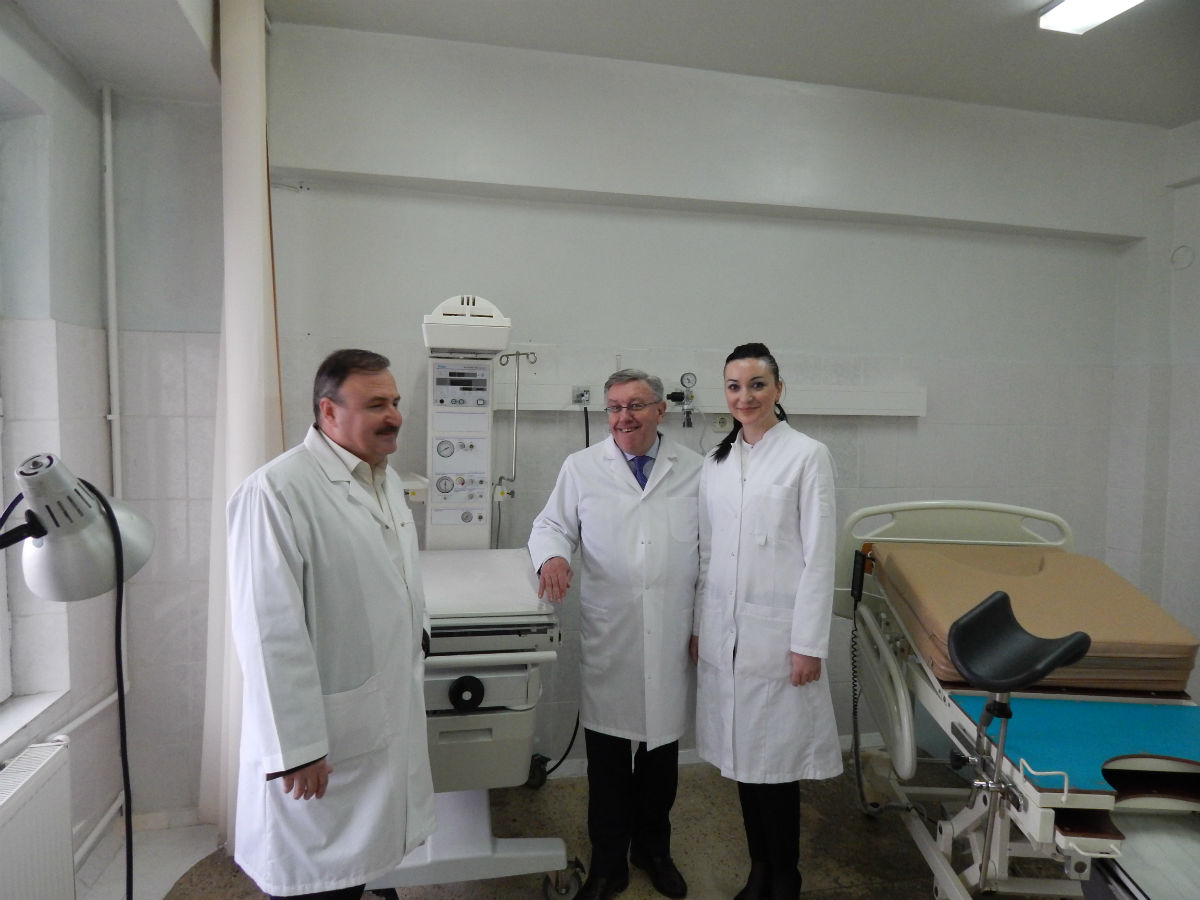 George Hille: Suntem mulțumiți că am ales Spitalul Clinic Municipal Nr.1 din Chișinau