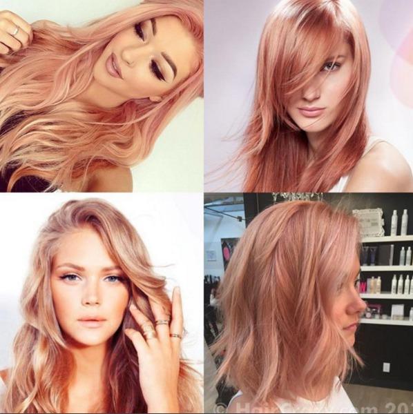 Женщины начали красить волосы в цвет розового iPhone
