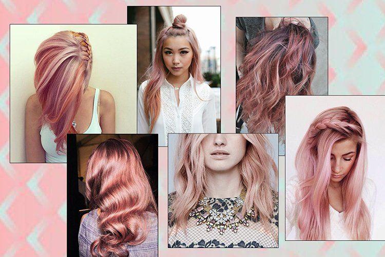 Женщины начали красить волосы в цвет розового iPhone