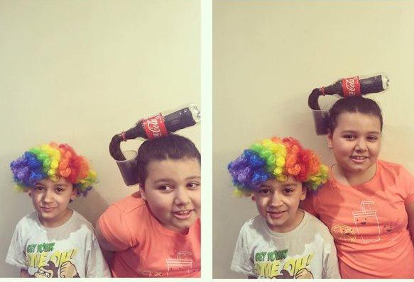 Детские прически в виде газировки из волос стали хитом в Сети