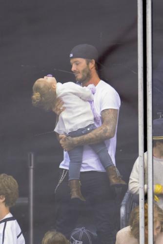 Harper, fiica de 2 ani a cuplului Beckham - o adevărată prințesă