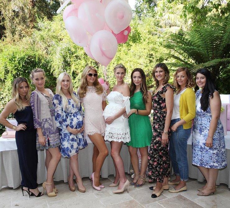 Ники Хилтон провела baby shower по случаю скорого рождения дочери