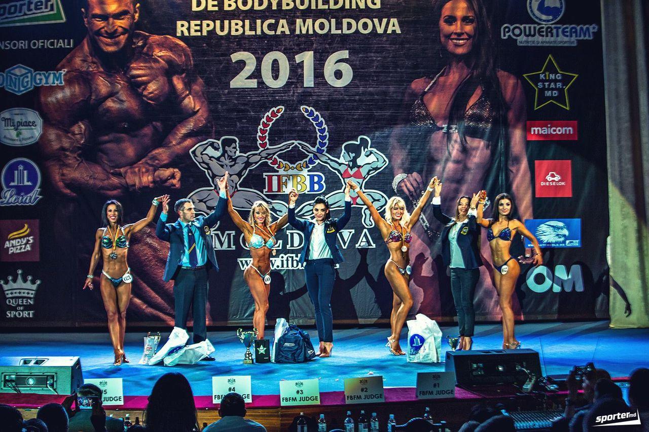 В Молдове прошел чемпионат по бодибилдингу и фитнесу