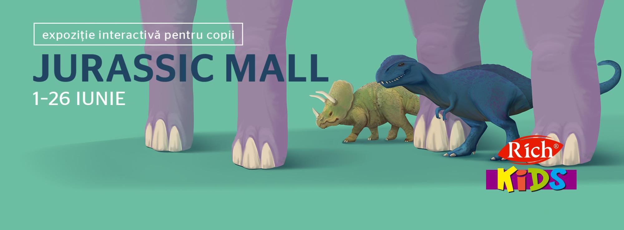 Descoperă lumea dinozaurilor la Shopping MallDova!