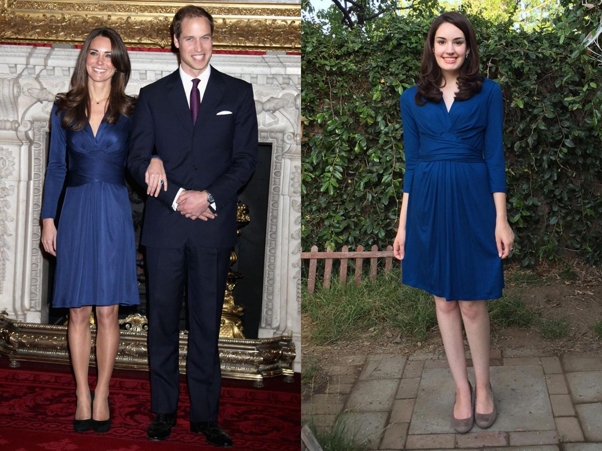 O fată din Los Angeles investește bani pentru a se îmbrăca asemănător Ducesei de Cambridge