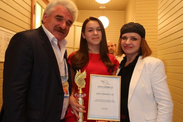 Юная молдаванка выиграла гран-при на юрмальском фестивале