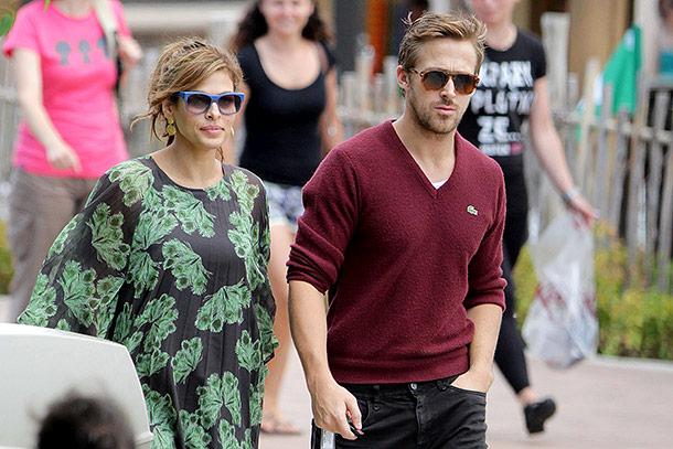 Eva Mendez așteaptă un copil de la Ryan Gosling