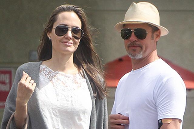Rămân a fi o familie exemplu! Angelina Jolie și Brad Pitt, surprinși la cumpărături alături de copii