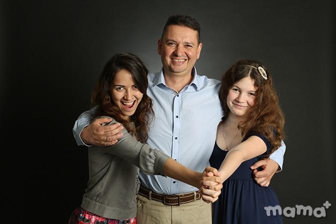 Family Portrait: Gulinara și Andrei Vâșcu