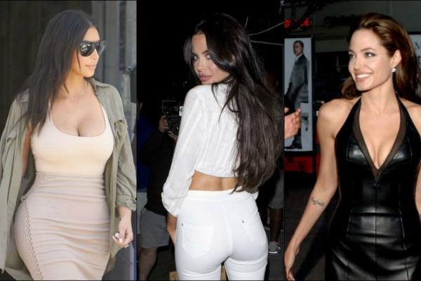 Din fata Angelina Jolie, din spate Kim Kardashian. Cum arata tanara cu trup sexy si chip de diva