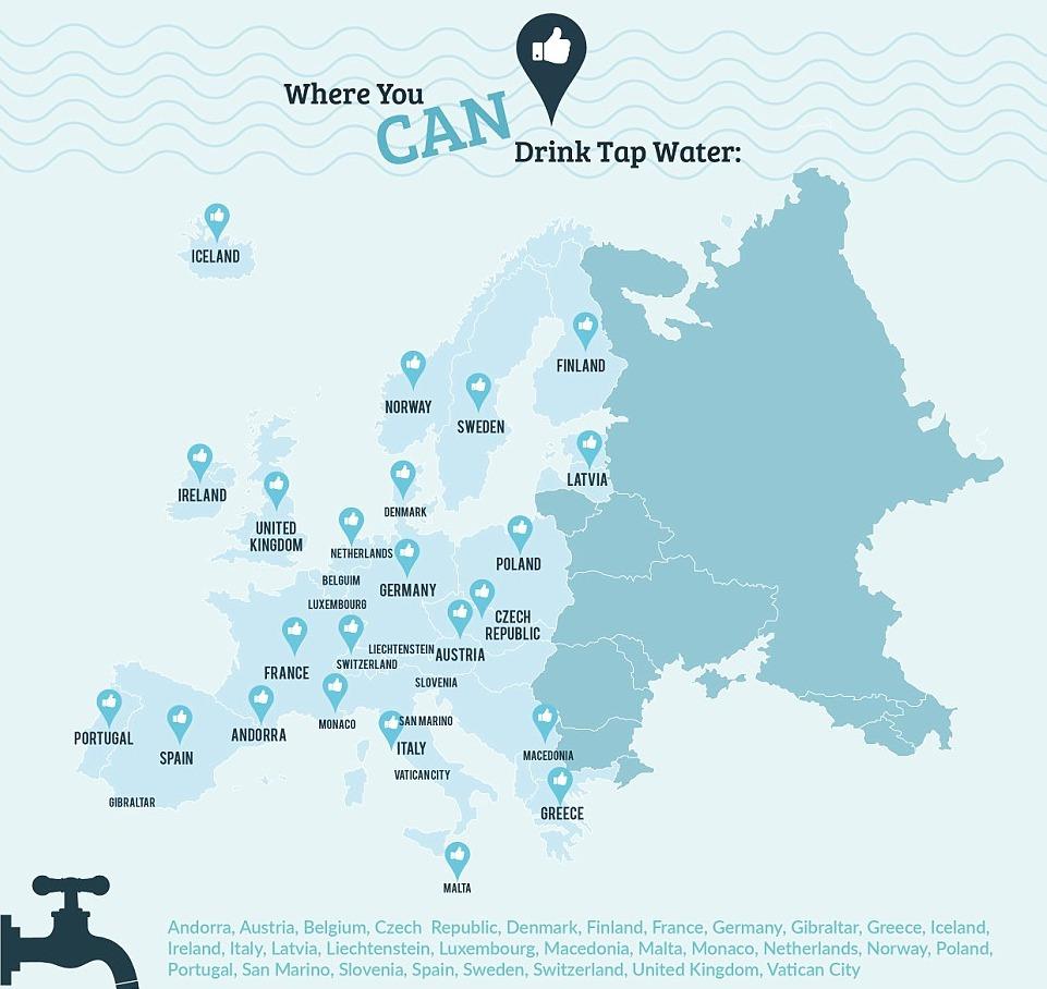 В Британии оценили качество воды из-под крана в Молдове