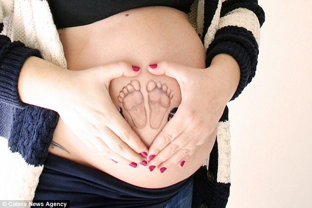 Невероятные картины на животах беременных женщин