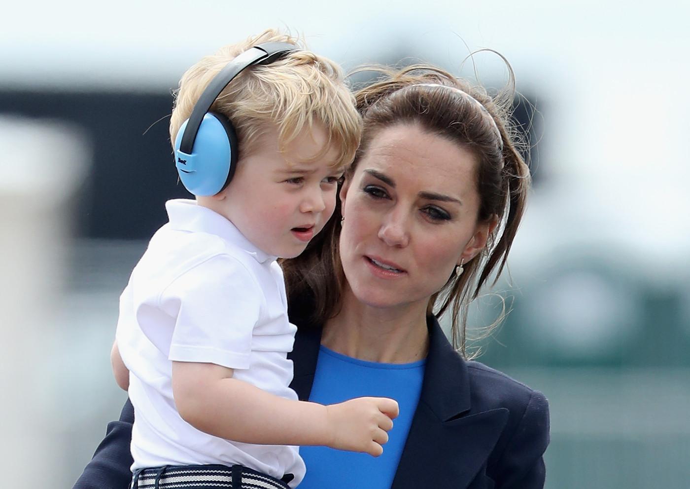 Кейт Миддлтон воспитывает принца Джорджа в строгости