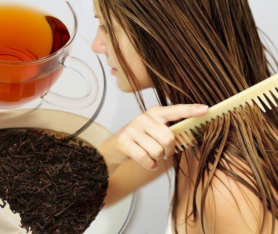 Чай – отличное средство для ухода за волосами