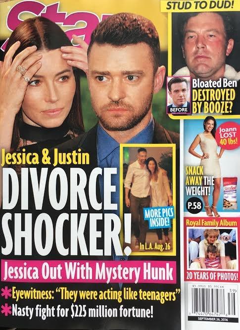 Nou divort in showbiz? Justin Timberlake o inseala pe sotia sa cu o actrita
