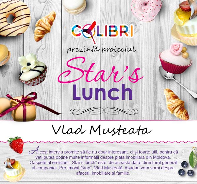 Star’s lunch: Vlad Musteață