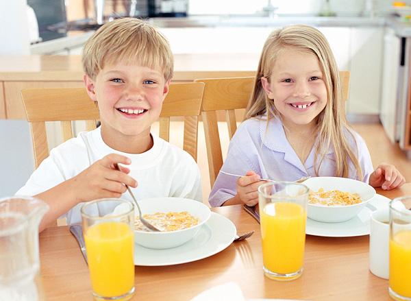 Завтрак полезен для детского интеллекта