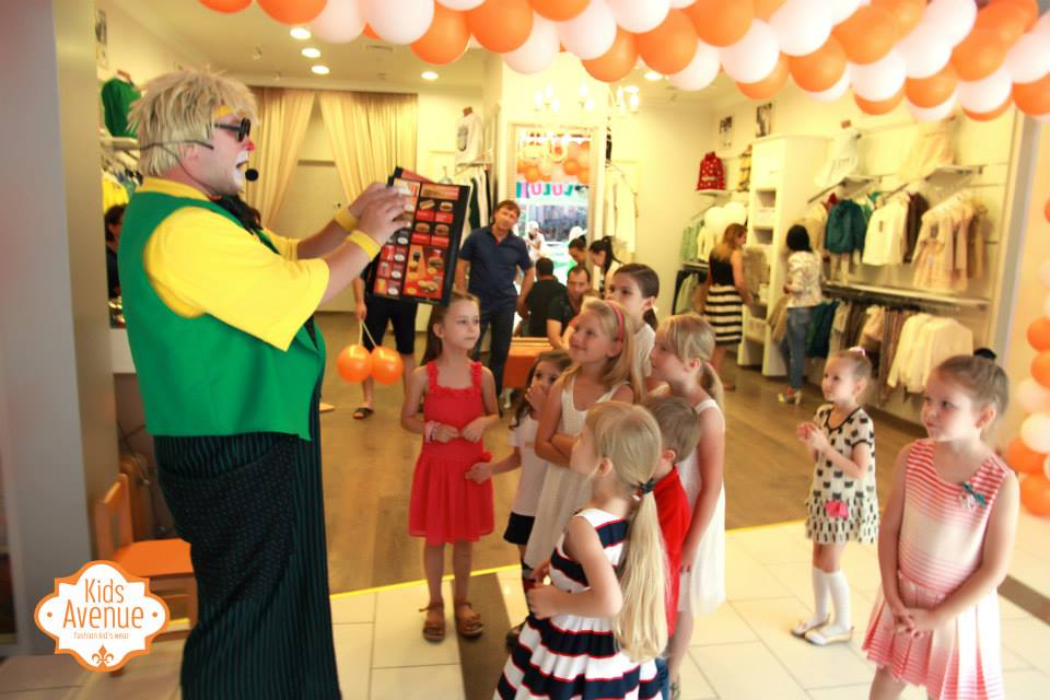 Открытие магазина детской одежды Kids Avenue
