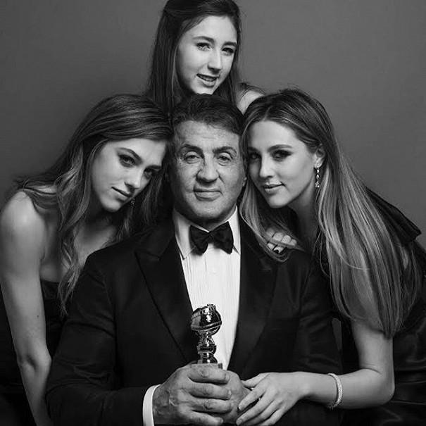 Сразу три дочери Сталлоне названы «Мисс Золотой Глобус — 2017»