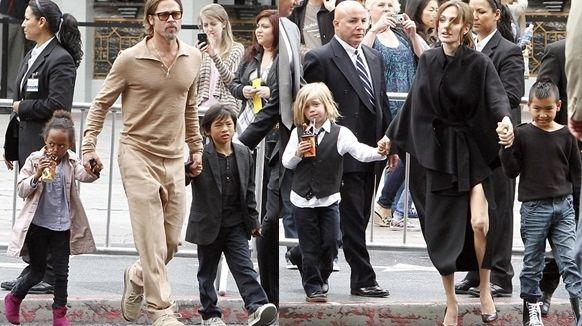 Анджелина Джоли предложила Брэду Питту вместе провести праздники