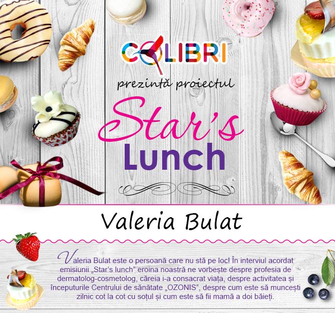 Stars’s lunch: Valeria Bulat