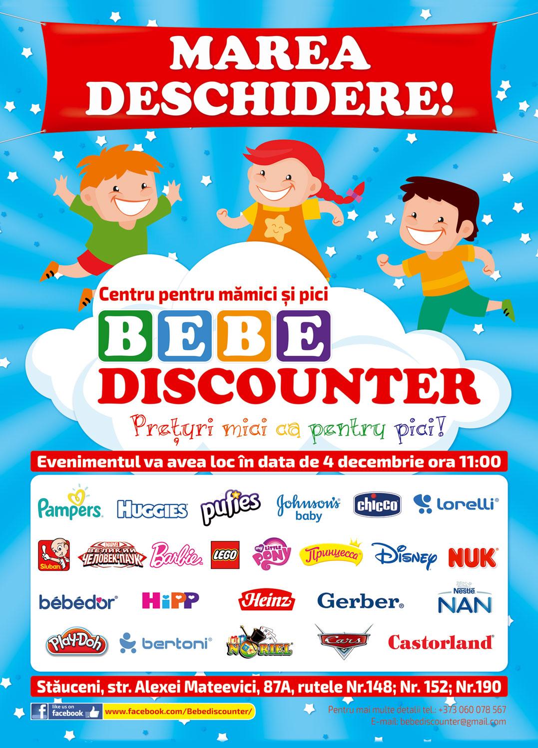 Marea deschidere BEBE Discounter