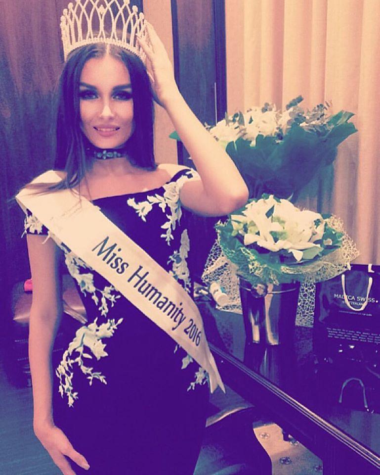 Moldoveanca Viorela Dimici a câștigat titlul de Miss Humanity Universe 2016