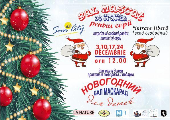 O prezentare a evenimentelor pentru copii, organizate în Chişinău cu ocazia sărbătorilor de iarnă
