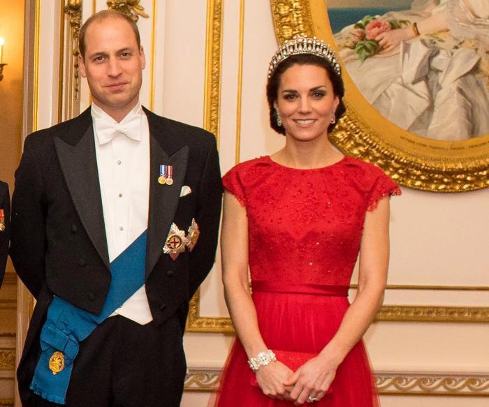 Tiara prințesei Diana a strălucit din nou la Palatul Buckingham. A purtat-o Kate Middleton
