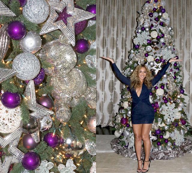 Beyonce și-a împodobit nu unul, ci trei brazi de Crăciun. Ce ținută provocatoare a ales vedeta pentru a-și prezenta decorațiile din casă