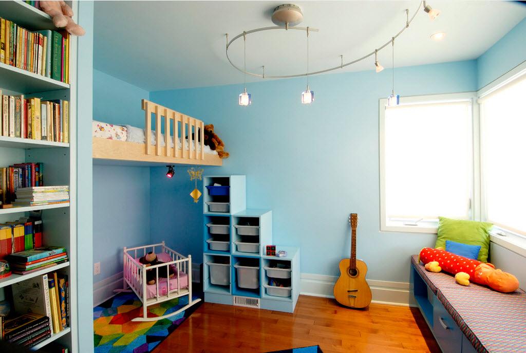 Как организовать освещение в детской комнате?