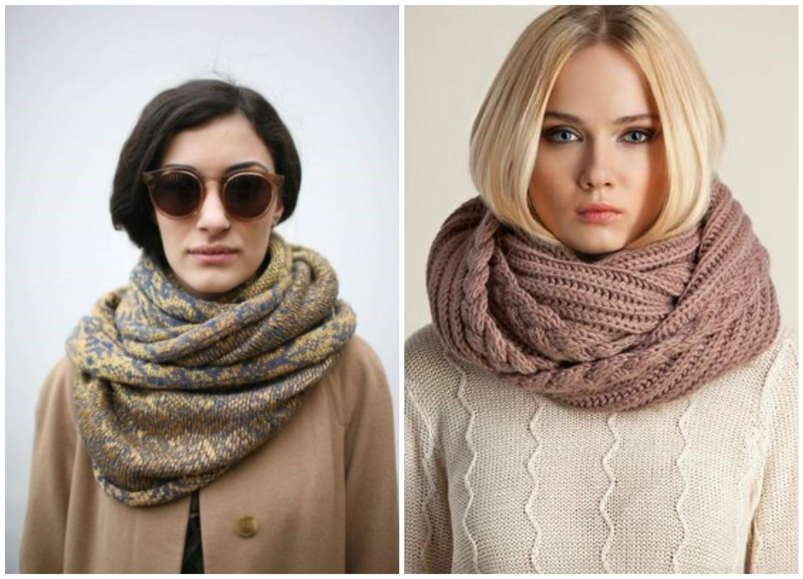 5 способов быстро и красиво завязать шарф
