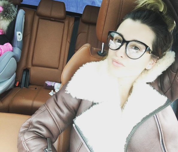 Ксения Бородина показала свои детские снимки