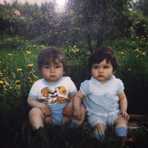 Ксения Бородина показала свои детские снимки