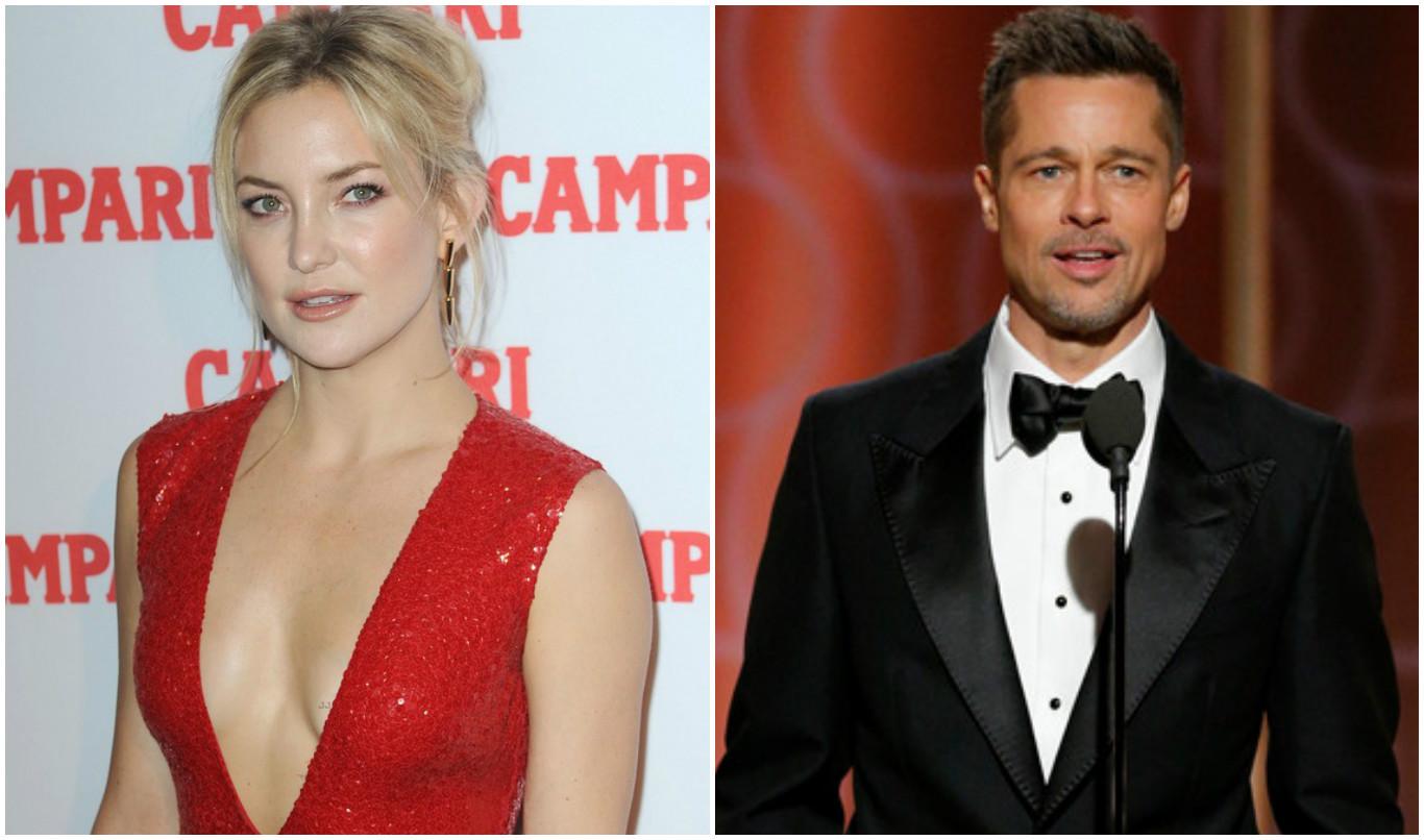 Brad Pitt si Kate Hudson formeaza un cuplu. Mama actritei a confirmat informatia