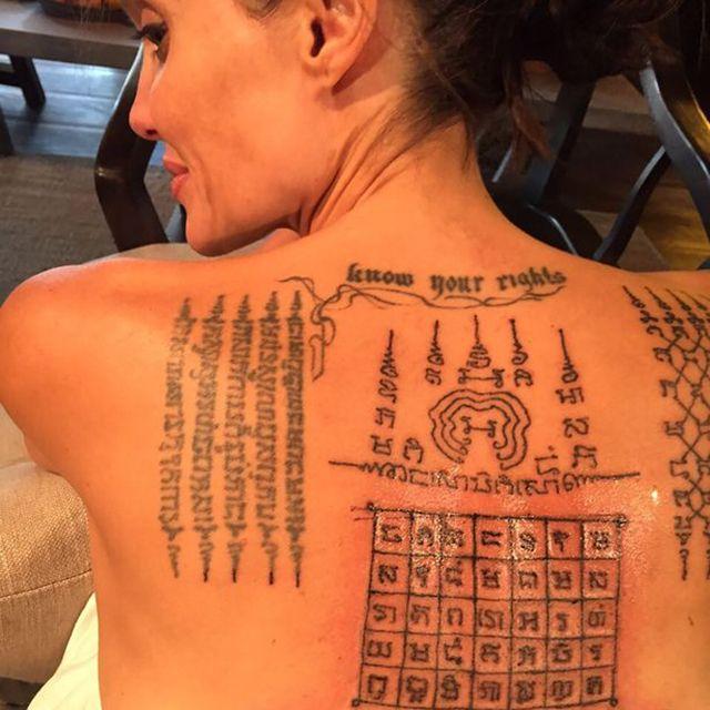 Анджелина Джоли пыталась спасти брак с Питтом с помощью болезненных татуировок