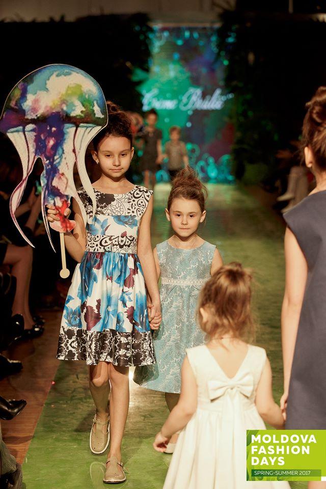 Copiii au încântat publicul la cea de-a unsprezecea ediție Moldova Fashion Days