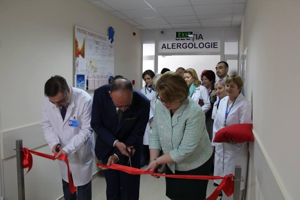 В Институте матери и ребёнка открыли обновленное отделение аллергологии
