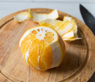 Телятина с апельсинами и сладким перцем