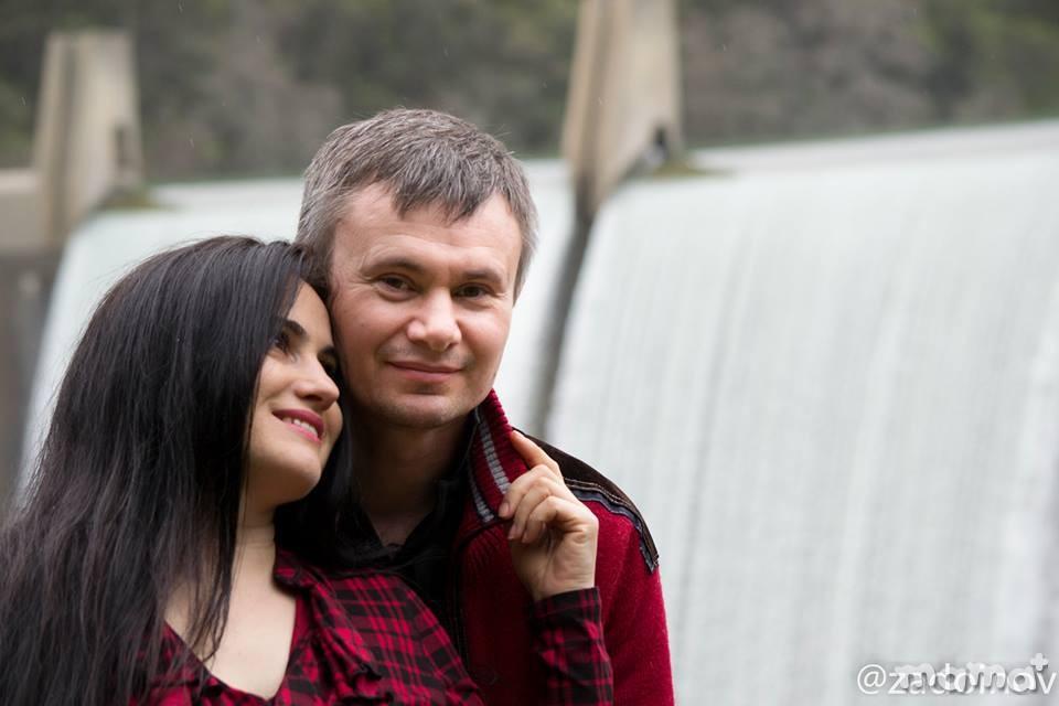 Семейный портрет: Виолета Гашицой и Роман Задойнов
