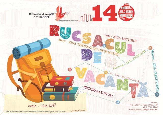 Dă-i copilului tău rucsacul de vacanță și trimite-l la bibliotecă