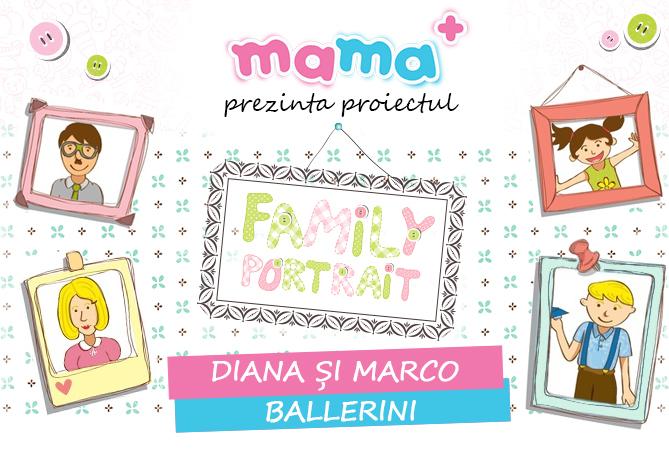 Family Portrait: Diana și Marco Ballerini