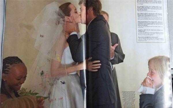 Опубликованы новые фото со свадьбы Анджелины Джоли и Брэда Питта