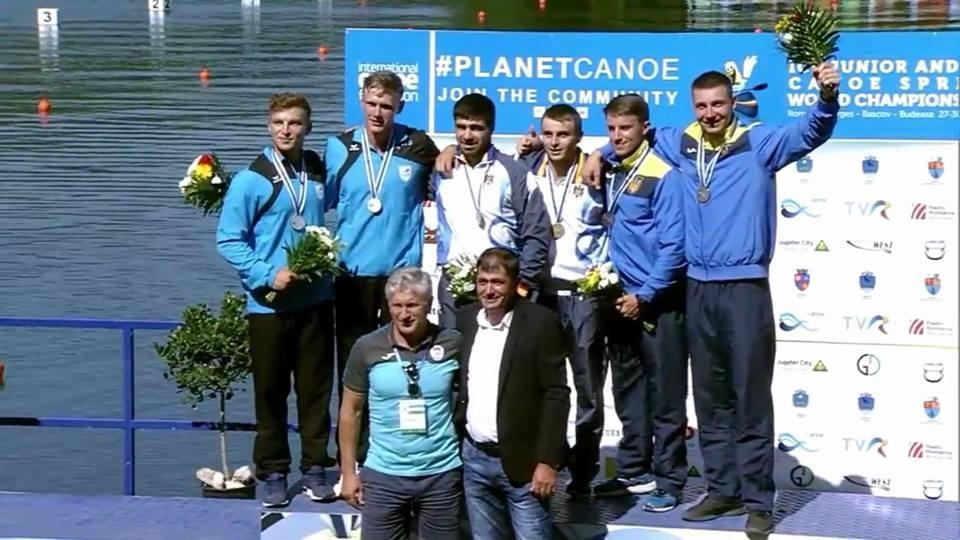 Doi tineri din Moldova au devenit campioni mondiali la canoe dublu pe distanța 500 metri