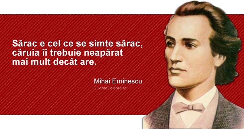 164 года со дня рождения поэта Михая Эминеску
