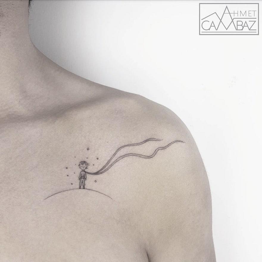 30 de tatuaje minimaliste, care atrag prin frumusețea discretă