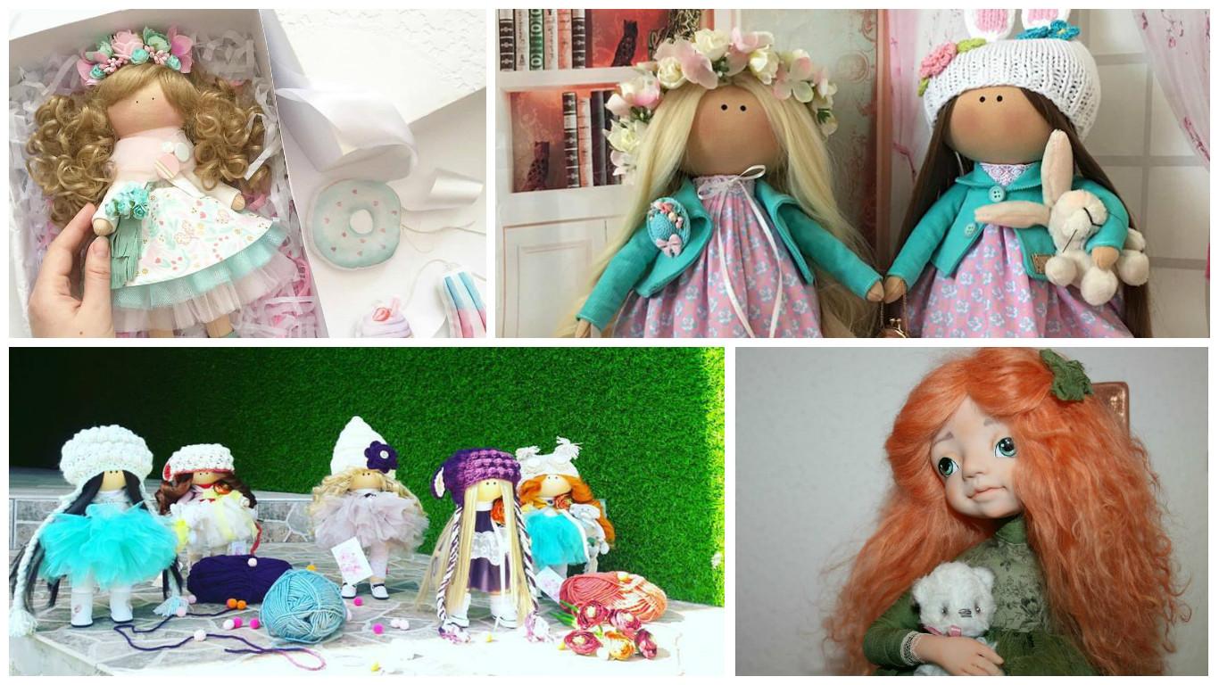 Самые красивые куклы – их можно приобрести у отечественных мастериц!